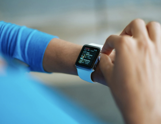 Smartwatch on a Woman's Arm